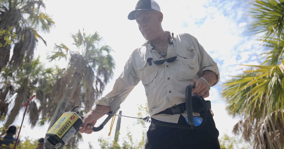 The hunt for buried treasure: The journey to a remote Florida island