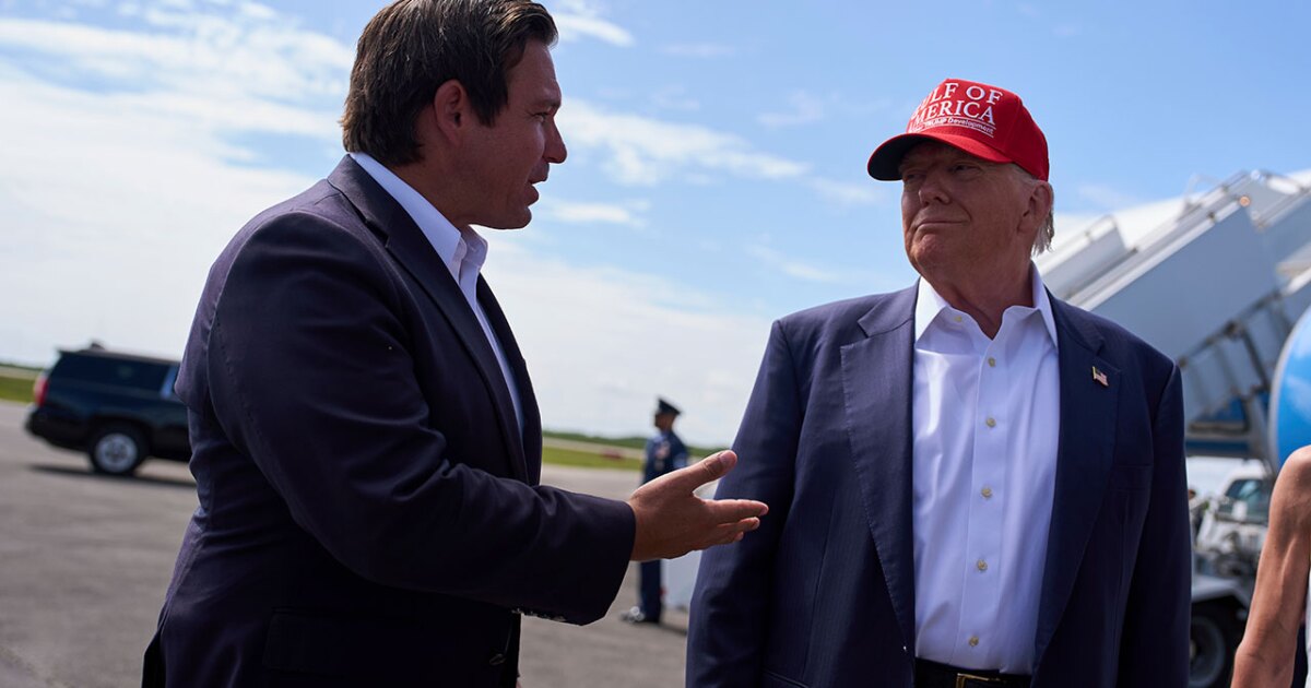 Trump, DeSantis sued over donation of Miami land for presidential library
