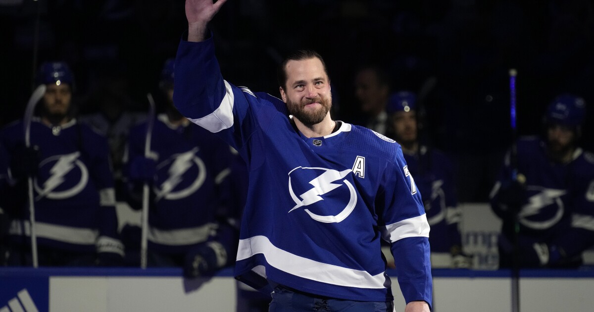 Lightning captain Victor Hedman cites mental health as reason for absence