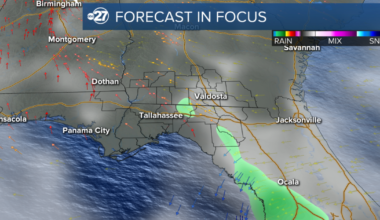 First to Know Forecast: Isolated pop-up evening rain areas