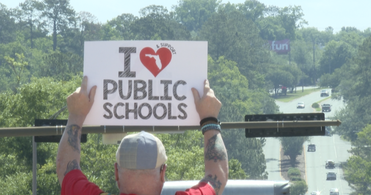 Teachers speak out, asking legislature for funding amid new law impacting unions
