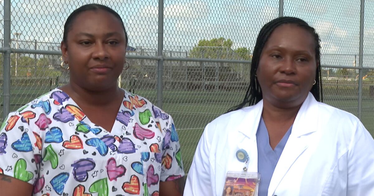 Staff at Fort Pierce high school worked together to save student's life