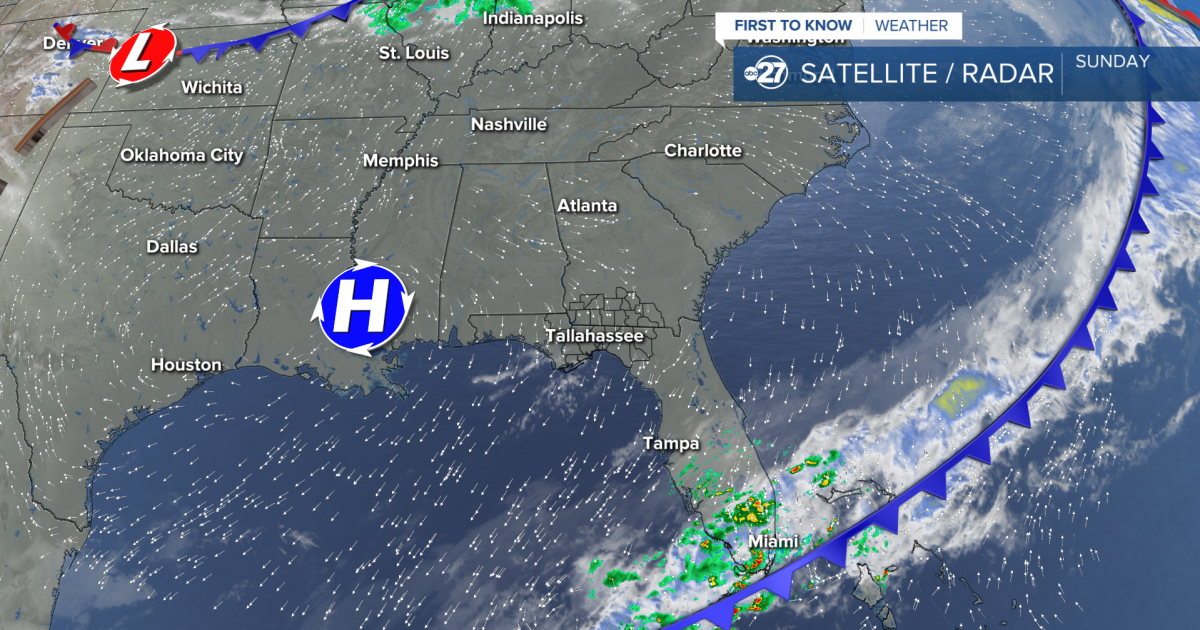 Lots of dry air and sunshine