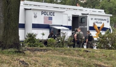 Police negotiating with barricaded man at St. Pete apartment complex: SPPD