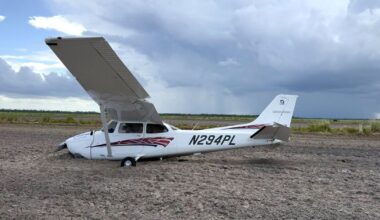 Small plane makes emergency landing in field