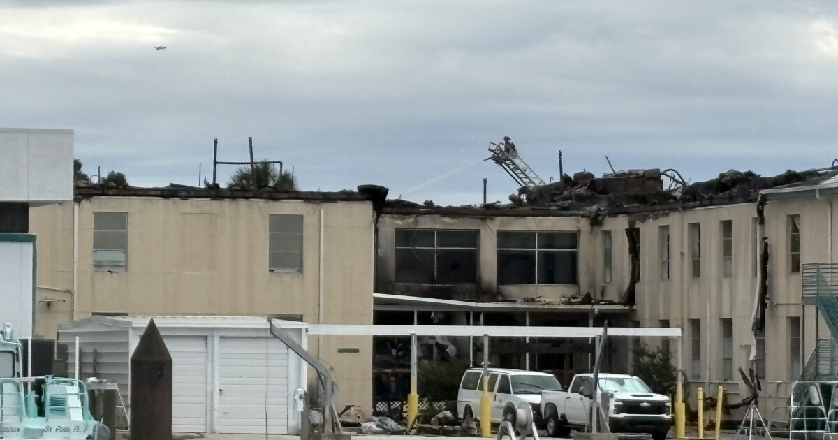 USF Marine Science dean laments loss of research in laboratory building fire