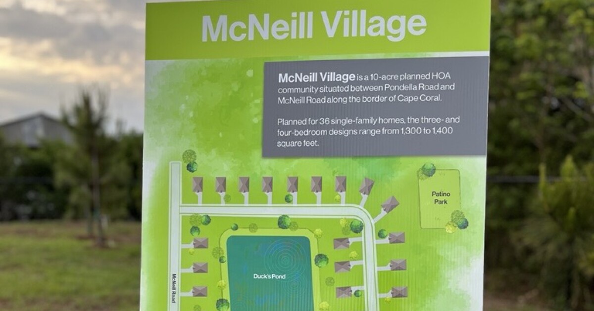 Habitat for Humanity celebrates McNeill Village opening; sixth Lee project since '18 | WGCU News