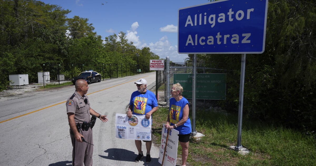 Alligator Alcatraz to begin shutting down in June, reports NY Times, CBS News Miami