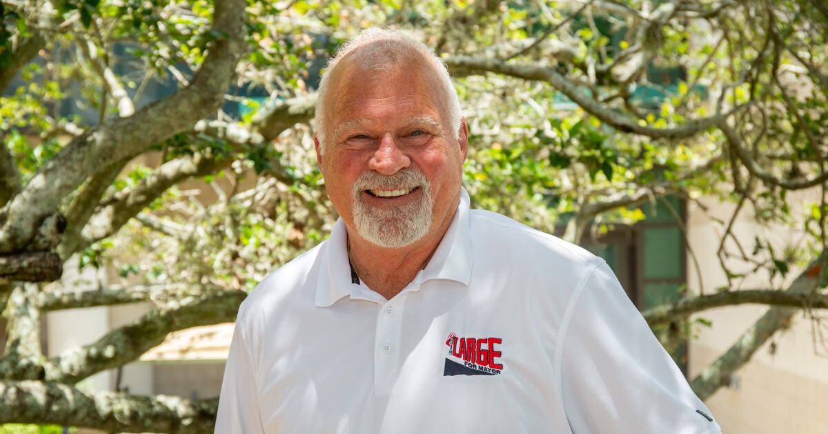 'I'm a career public servant': Hear St. Petersburg mayoral candidate Jim Large's pitch to voters