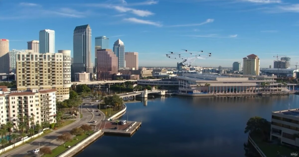 Tampa airport CEO shares his vision for an air taxi hub