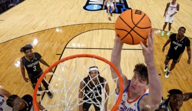 Tallest college hoops player ever transferring to UC Irvine from Florida