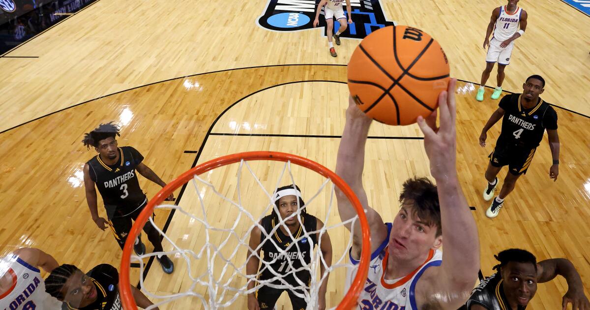 Tallest college hoops player ever transferring to UC Irvine from Florida