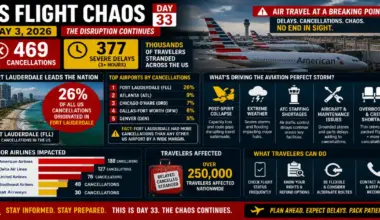 Day 33 — 469 Cancels, FLL Worst