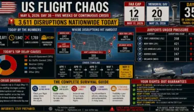 Day 35 — 3,611 Disruptions Nationwide