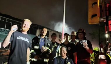 Free sandwiches brought to firefighters fighting USF fire