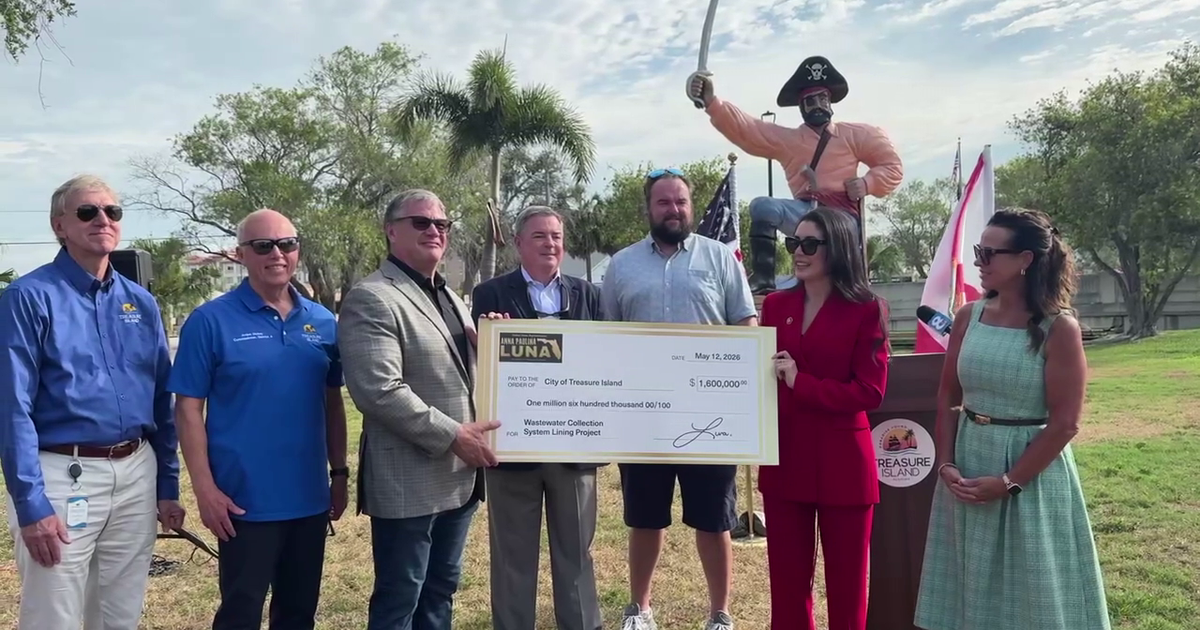 Treasure Island secures $1.6M in federal funds to strengthen wastewater collection system