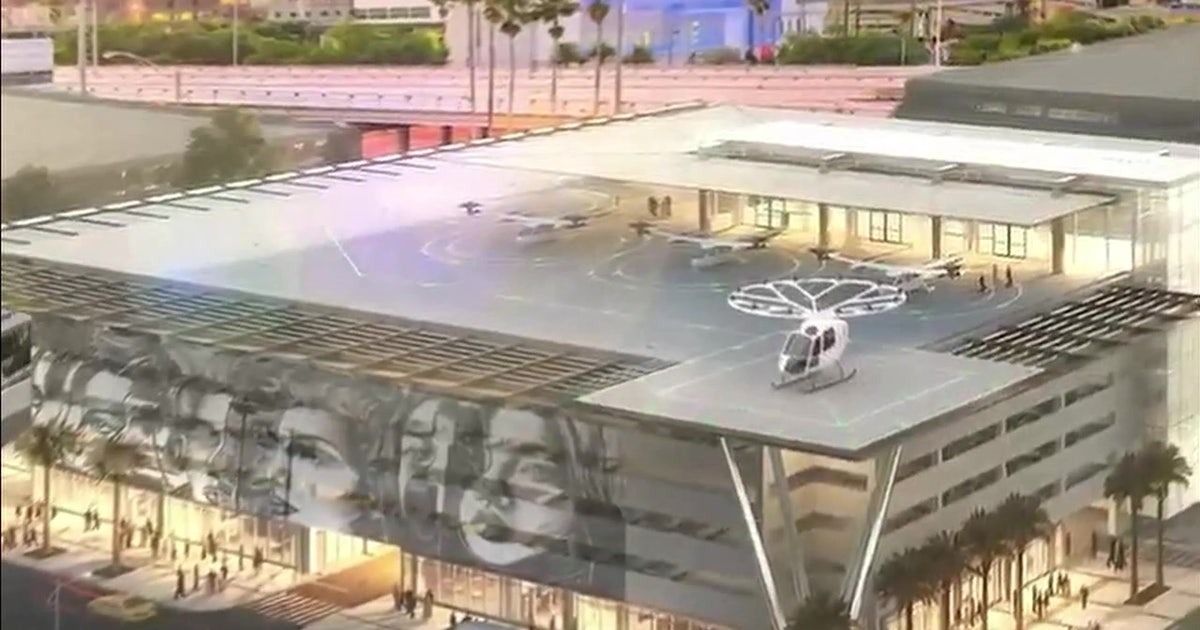 Tampa International Airport unveils air taxi concept for dream project