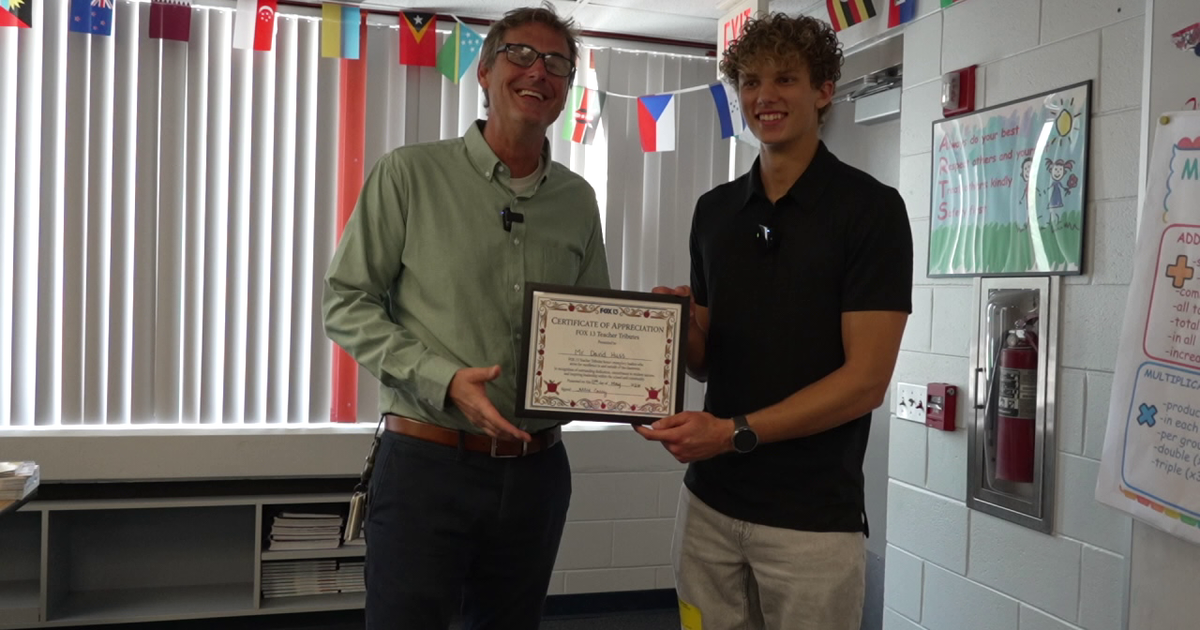 Northeast High School valedictorian credits third grade teacher for his success: 'He connected with us'