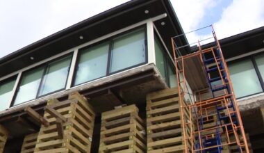 Why is this Pinellas County home sitting 25 feet in the air?