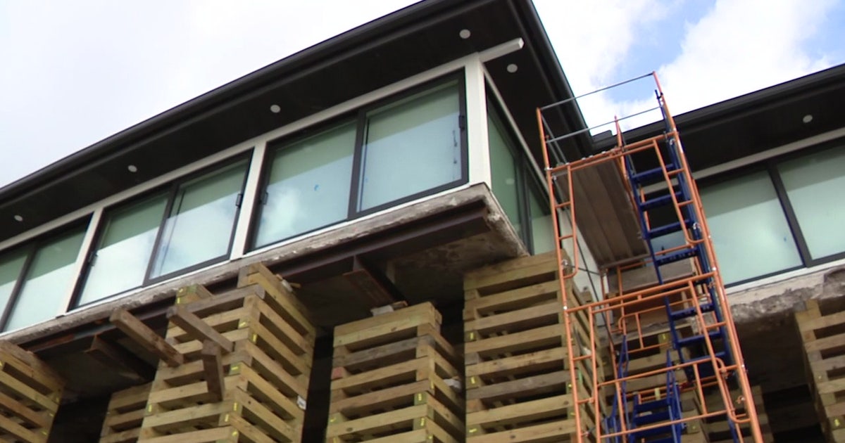 Why is this Pinellas County home sitting 25 feet in the air?