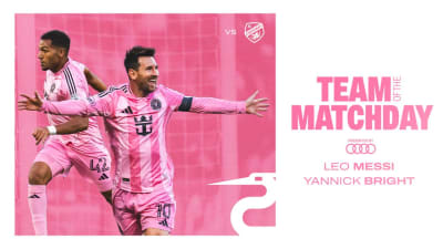 Messi and Bright Named to MLS Team of the Matchday