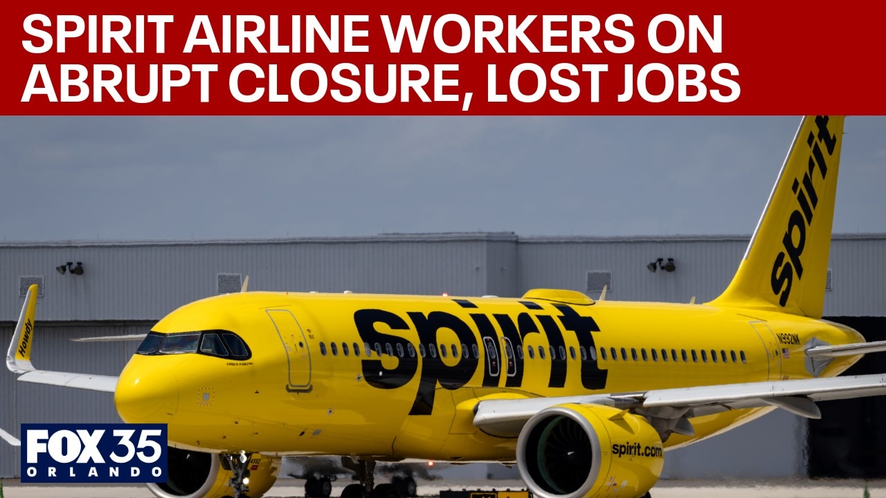 'It's like a funeral': Spirit Airline employees reflect on closure, next steps