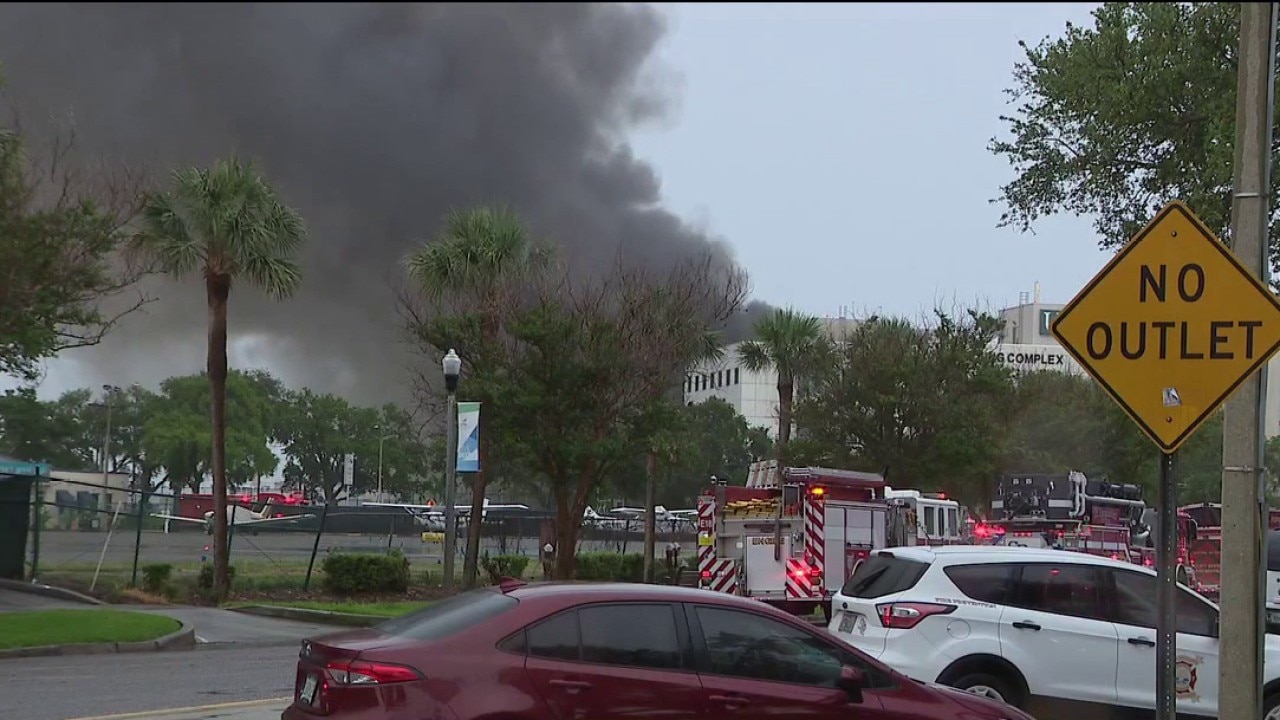 Massive fire strikes USF St. Pete Marine Lab