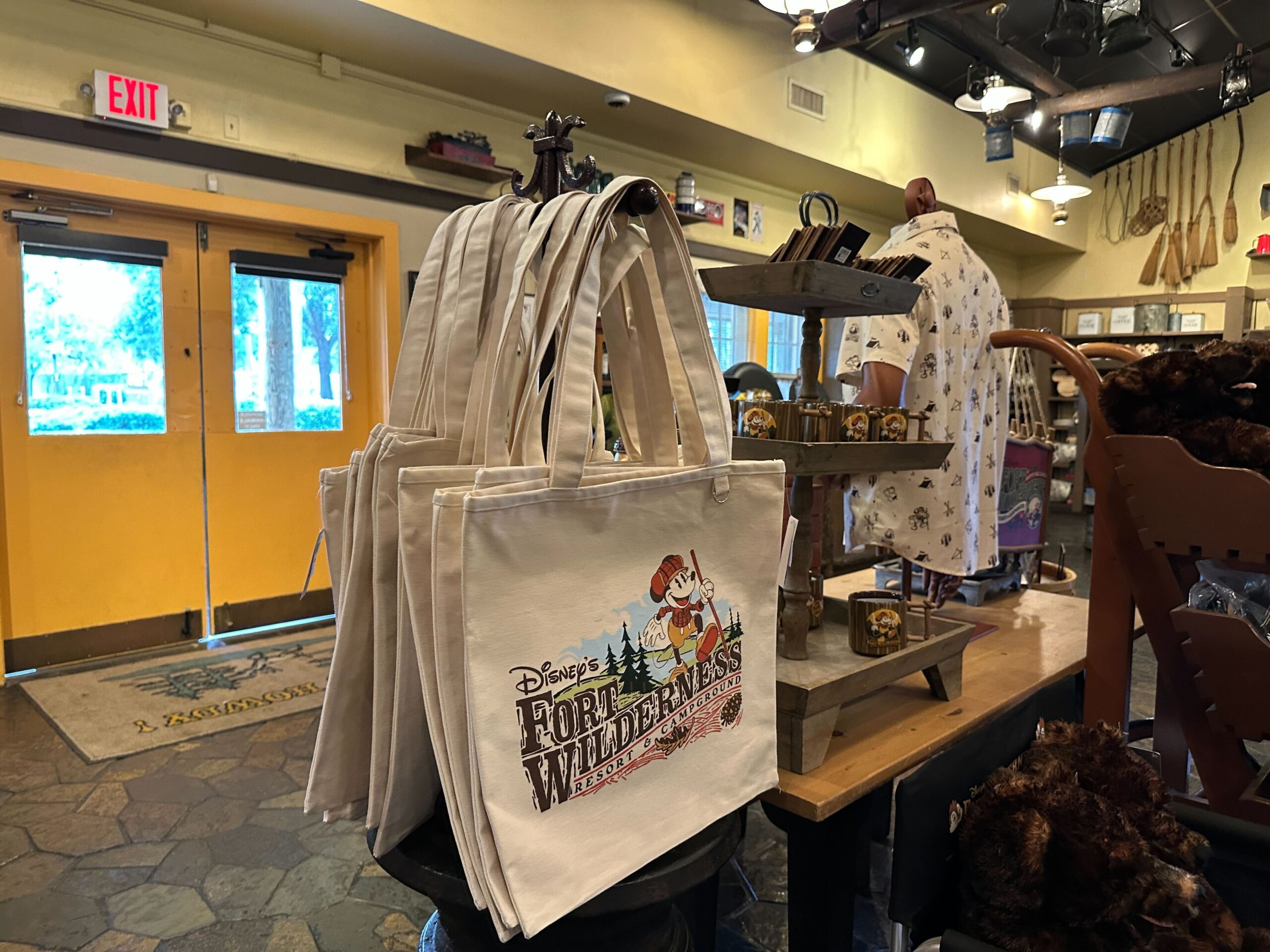 New Disney's Fort Wilderness Resort Tote Bag Featuring Mickey