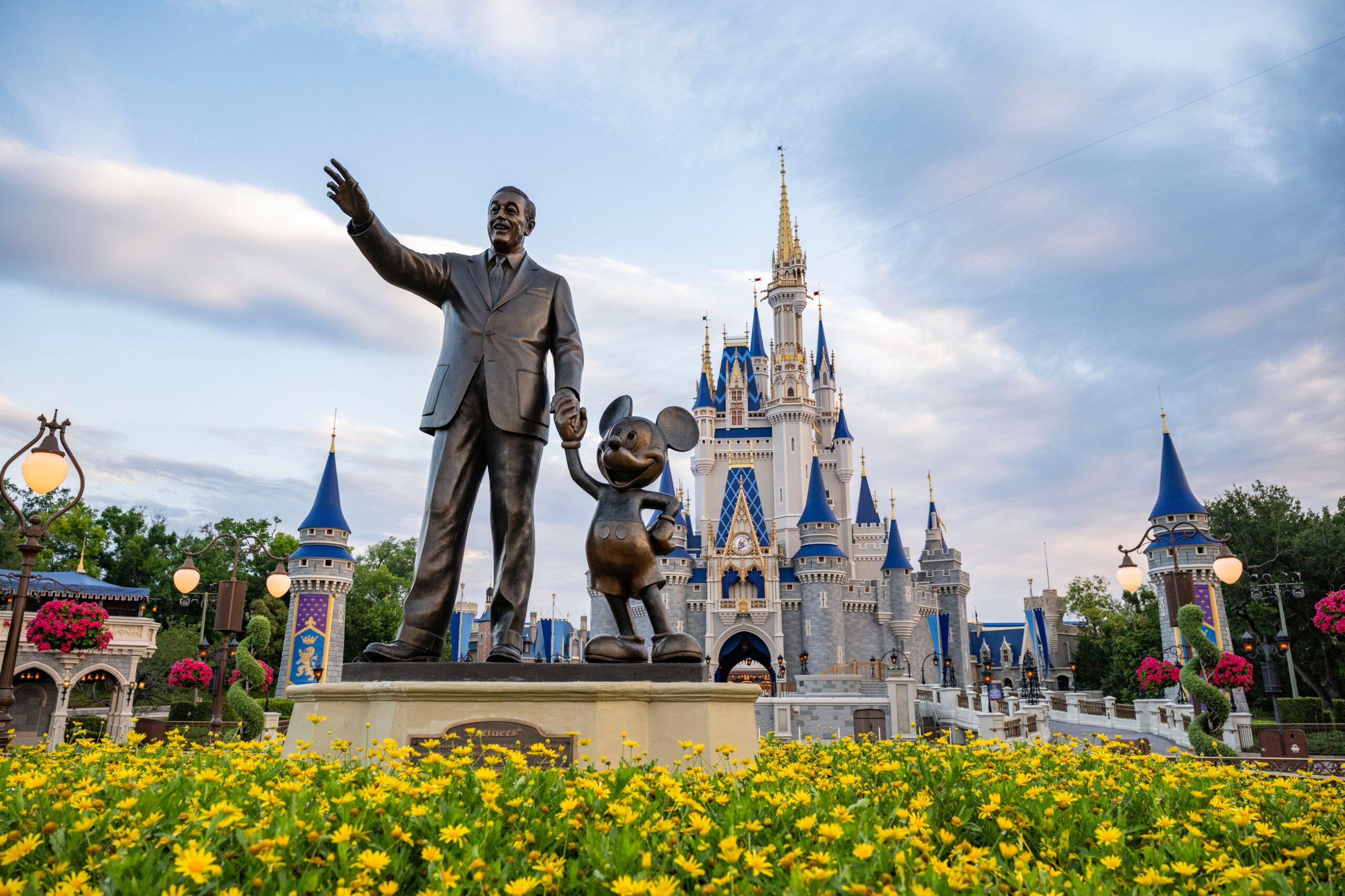 Disney shared photos of the repainted Cinderella Castle at Magic Kingdom, stating it is