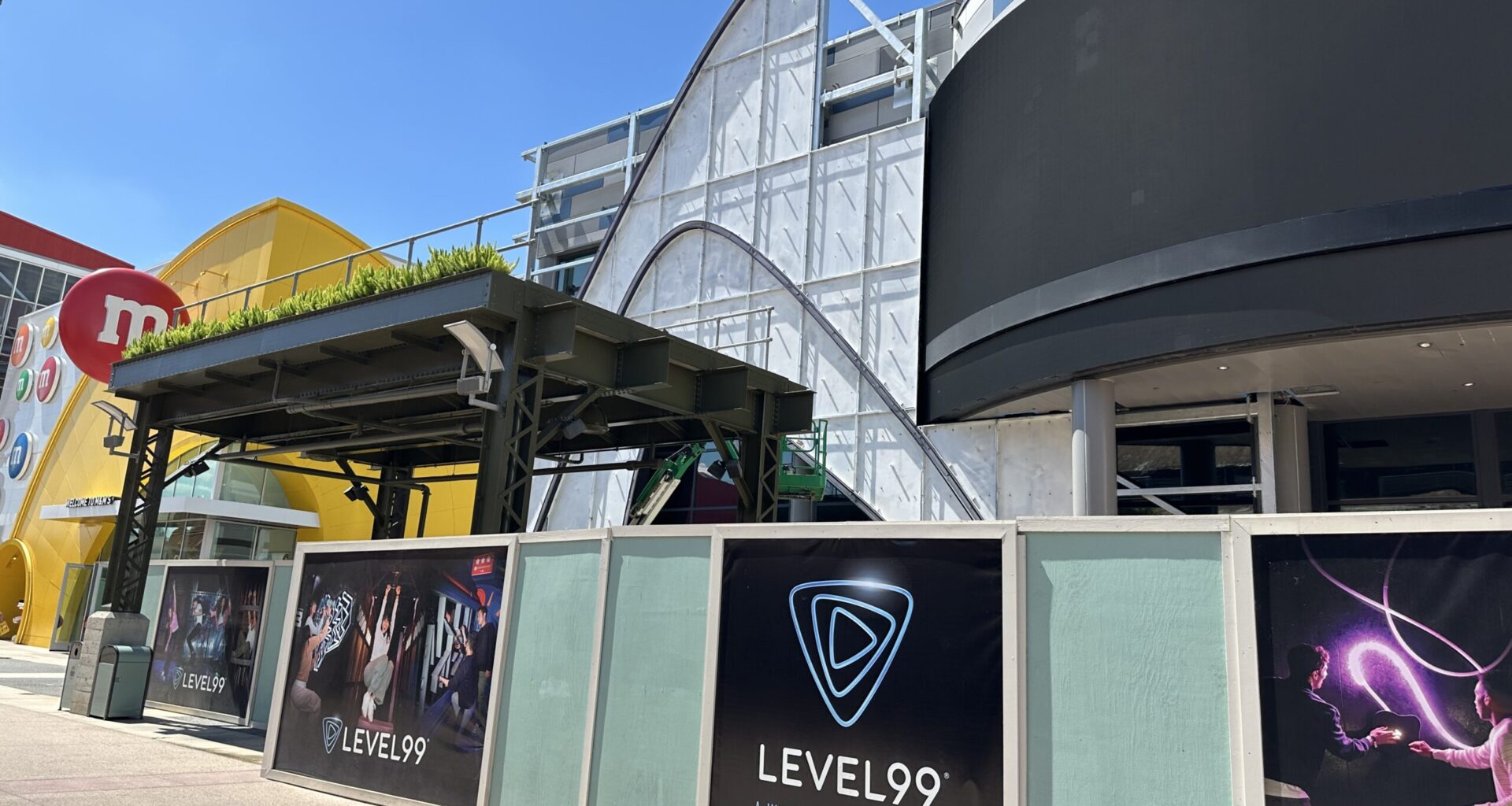 Level99 Construction Update at Disney Springs