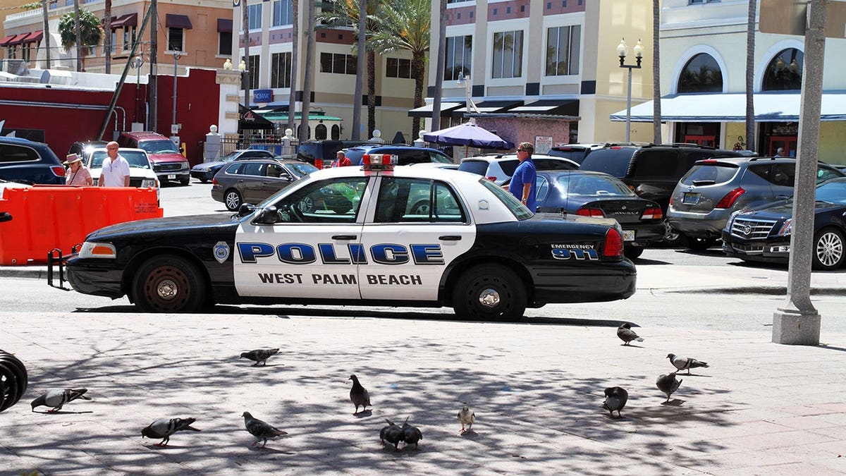 West Palm Beach Police Department vehicle