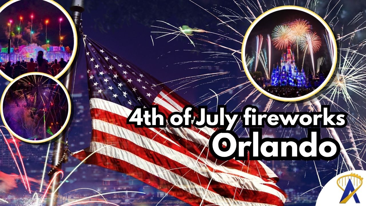 where to watch 4th of july fireworks in Orlando theme parks photos by Dani Meyering and fstop123 from Getty Images Signature