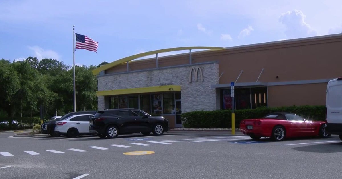 1 critically injured in road rage shooting at Florida McDonald's, deputies say