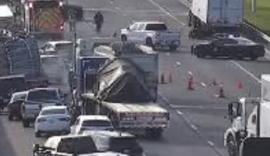 Crash shuts down southbound lanes on Florida's Turnpike in Orange County