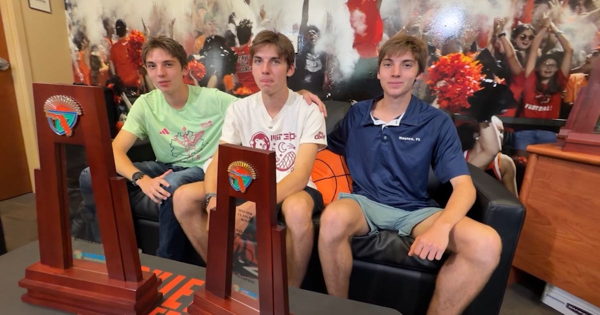 Florida triplets named high school valedictorians; all committed to same college