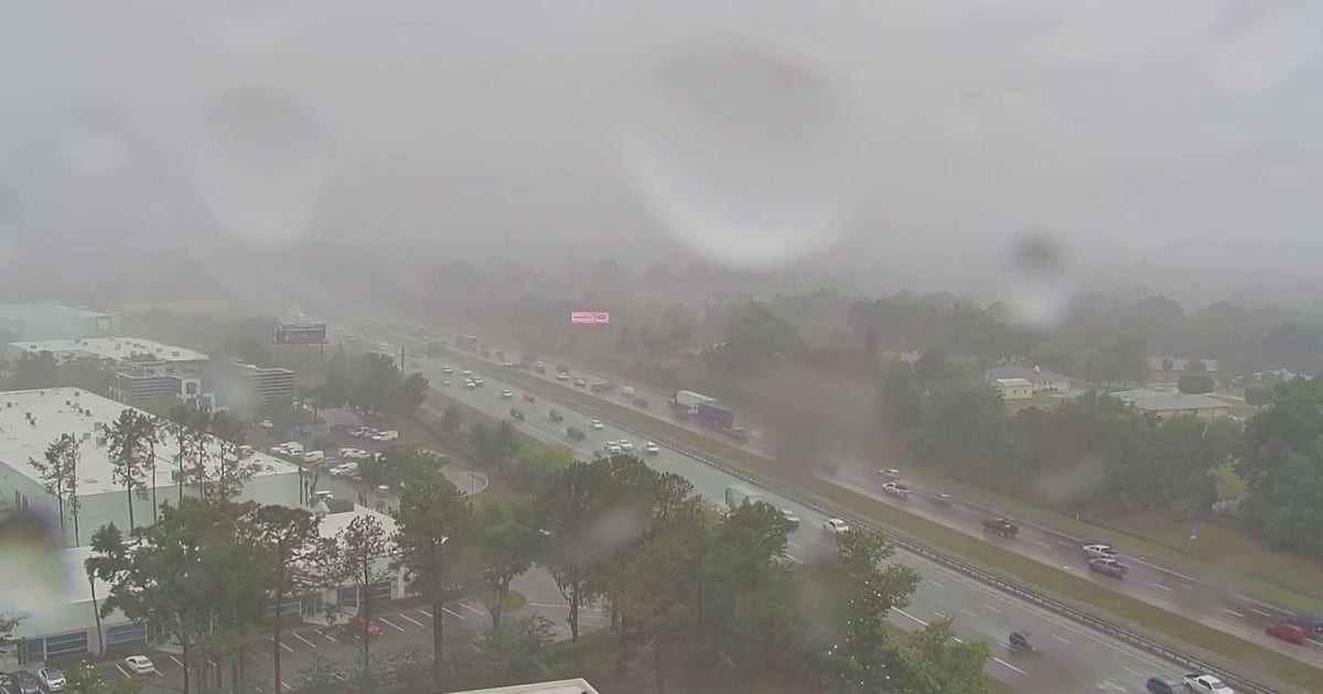 Photos and videos: Strong storms moving through Central Florida