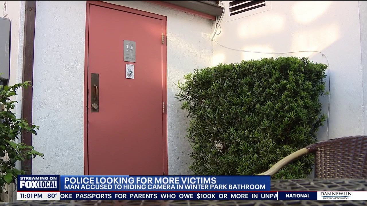 3 hidden cameras found in public Winter Park bathroom, police say