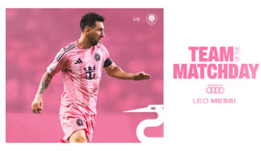 Messi Named to MLS Team of the Matchday