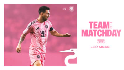 Messi Named to MLS Team of the Matchday