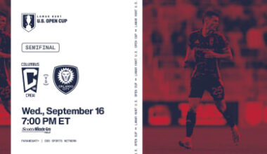 Columbus Crew host Orlando City SC at 7 p.m. ET on Wednesday, Sept. 16 in 2026 Lamar Hunt U.S. Open Cup Semifinals