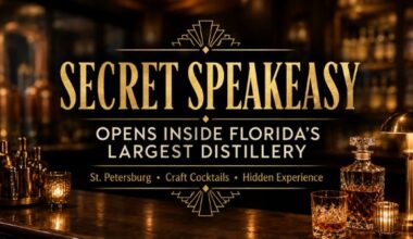 New Speakeasy Hidden Inside Florida’s Largest Distillery Opens in St. Petersburg