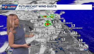 Another steamy and hot Sunday. Track Showers and storms forecasted later today