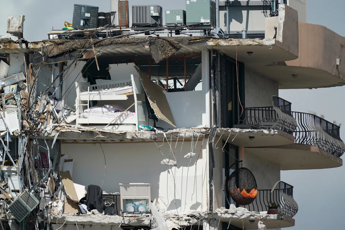 A deadly collapse at a Florida condo happened slowly over several weeks, probe finds