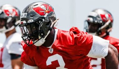 Buccaneers Guard Delivers Glowing Early Review of Rookie Pass Rusher Rueben Bain Jr.