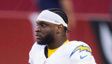 Los Angeles Chargers wide receiver Jalen Reagor