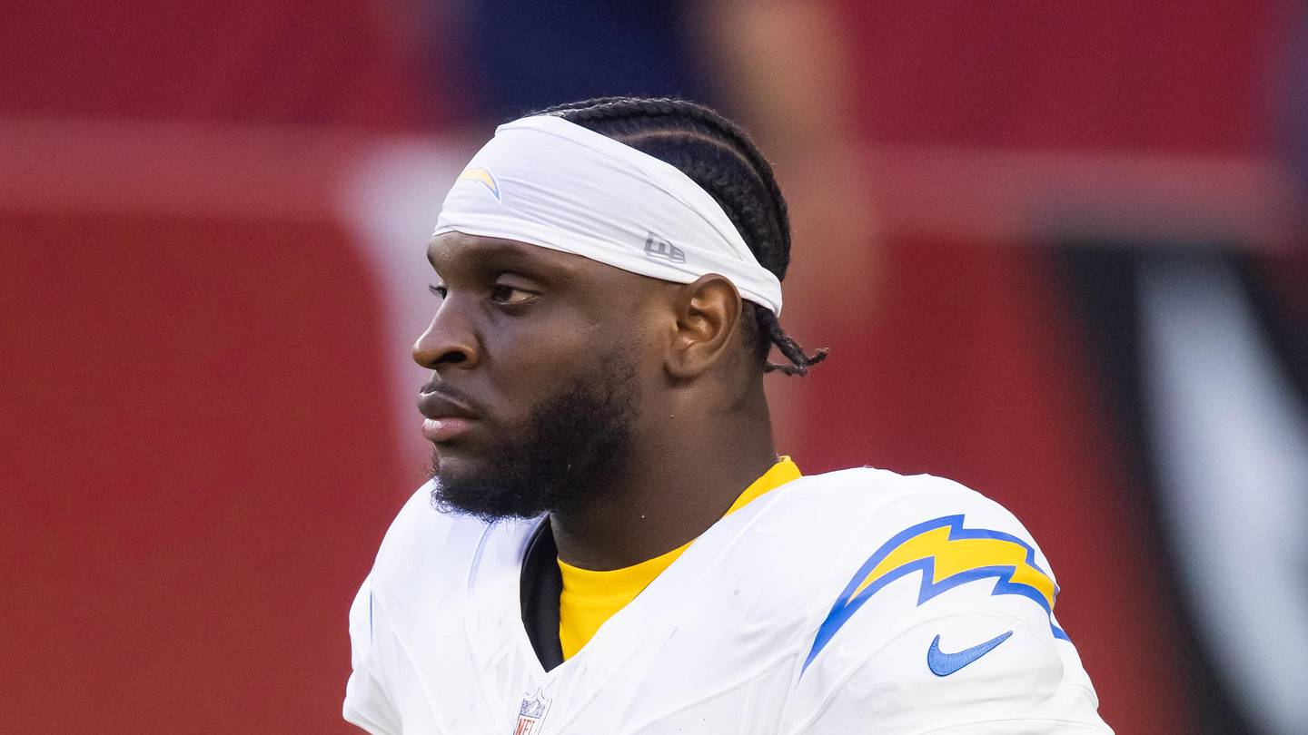Los Angeles Chargers wide receiver Jalen Reagor