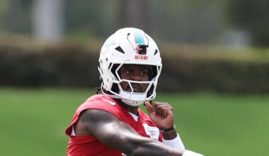 Miami Dolphins quarterback Malik Willis