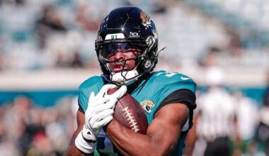 Jaguars RB Bhayshul Tuten: No. 11 Spot Goes to Second-Year Breakout Candidate