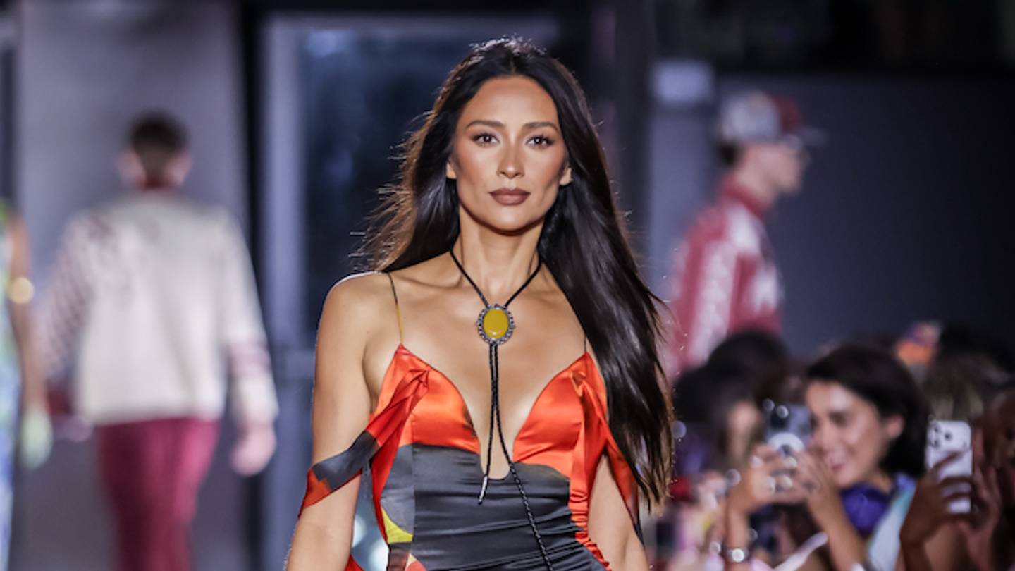 Shay Mitchell Teases BÉIS x KidSuper Collection on the Runway in Miami