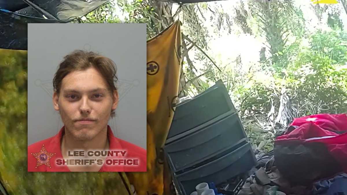 Explosive devices found in Cape Coral woods lead to man's arrest